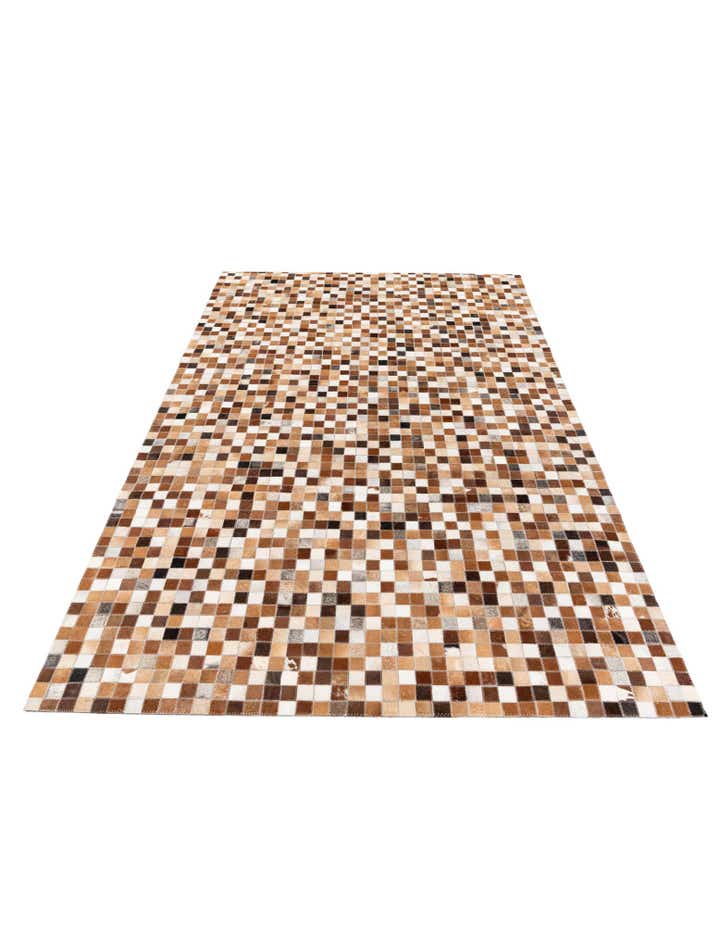 5' 1 x 7' 11 Cowhide Stocks Rug