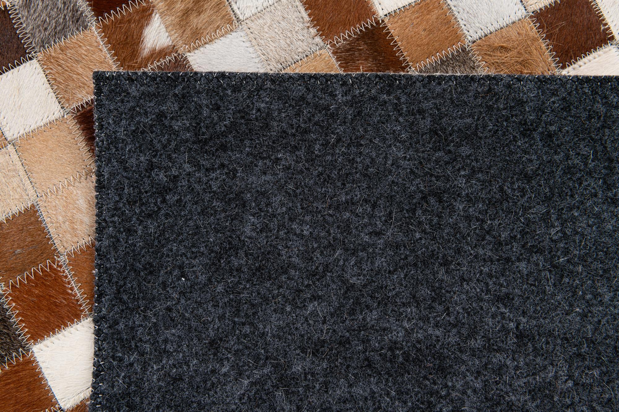 5' 1 x 7' 11 Cowhide Stocks Rug