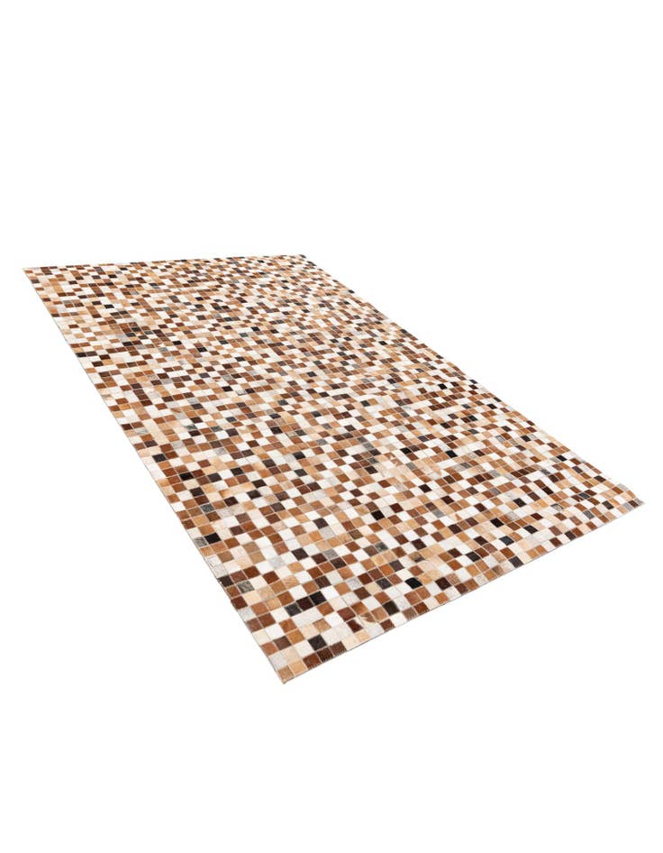Detail image of 5' 1 x 7' 11 Cowhide Stocks Rug