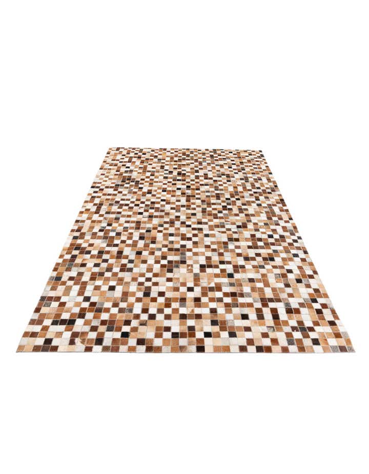 5' 1 x 7' 11 Cowhide Stocks Rug