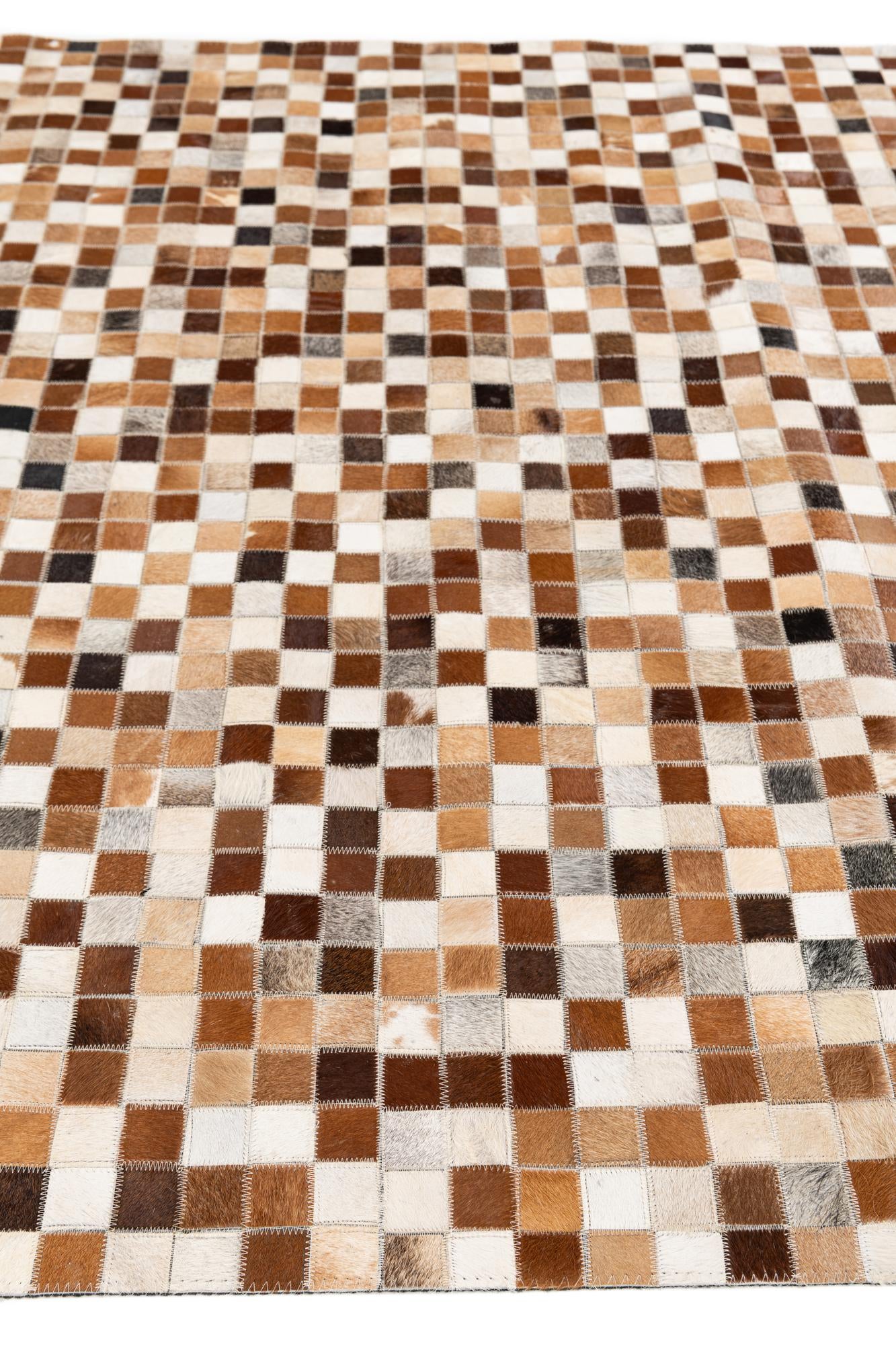 5' 1 x 7' 11 Cowhide Stocks Rug