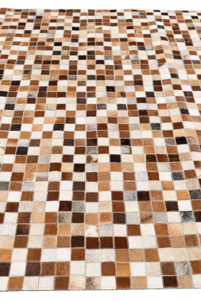 5' 1 x 7' 11 Cowhide Stocks Rug