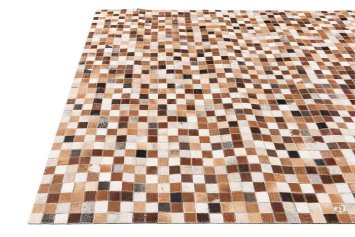 5' 1 x 7' 11 Cowhide Stocks Rug