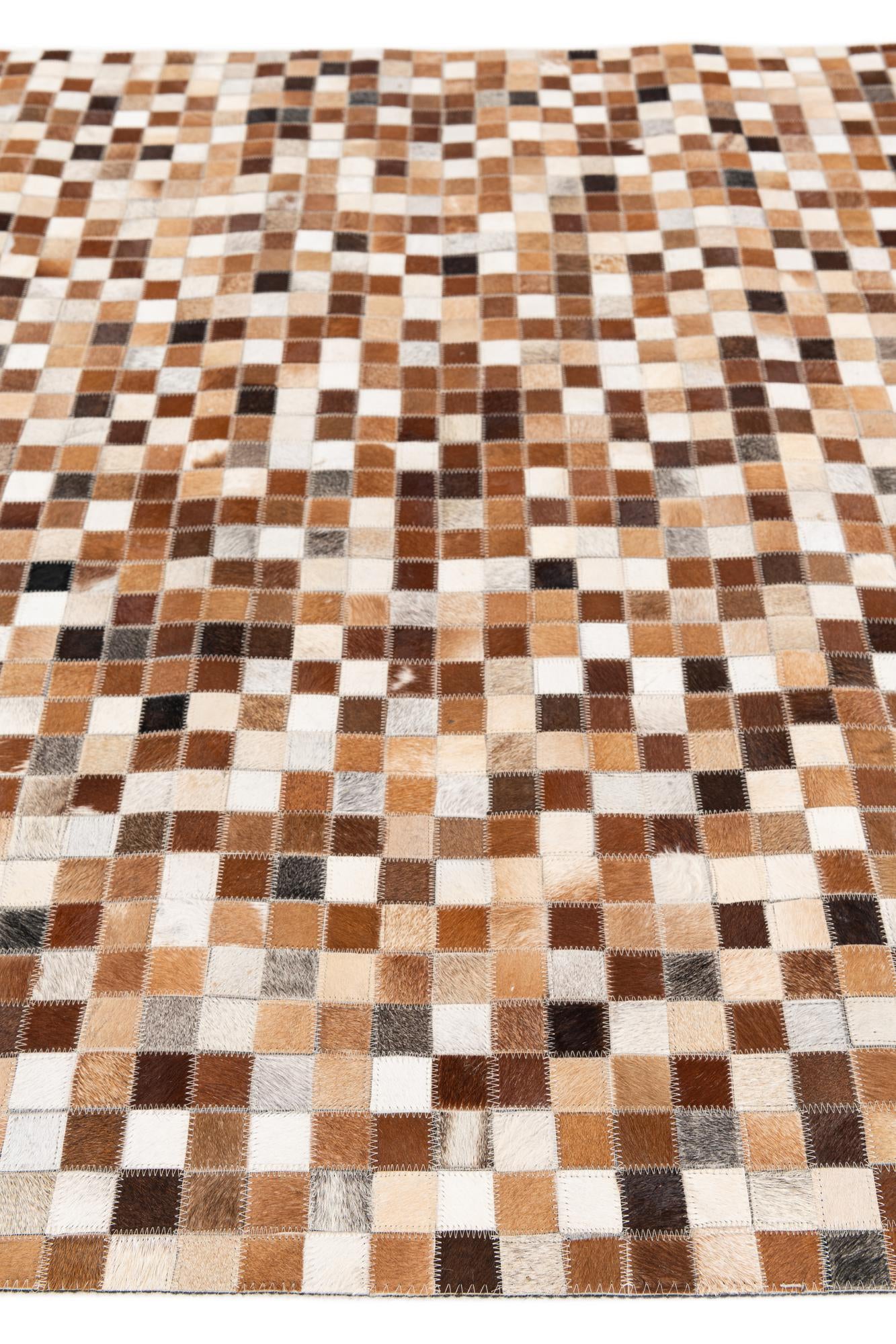 5' 1 x 7' 11 Cowhide Stocks Rug