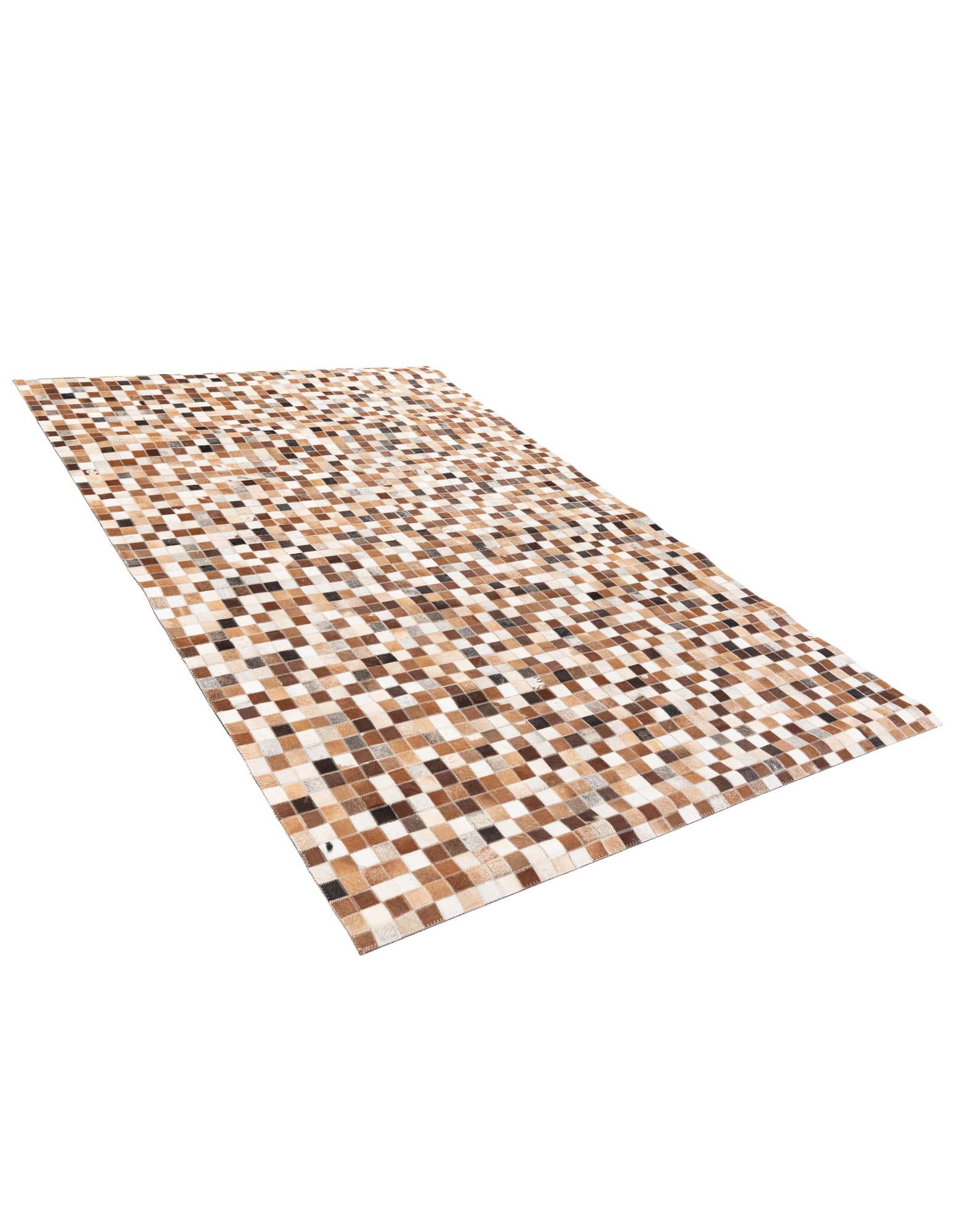 5' x 7' 10 Cowhide Stocks Rug