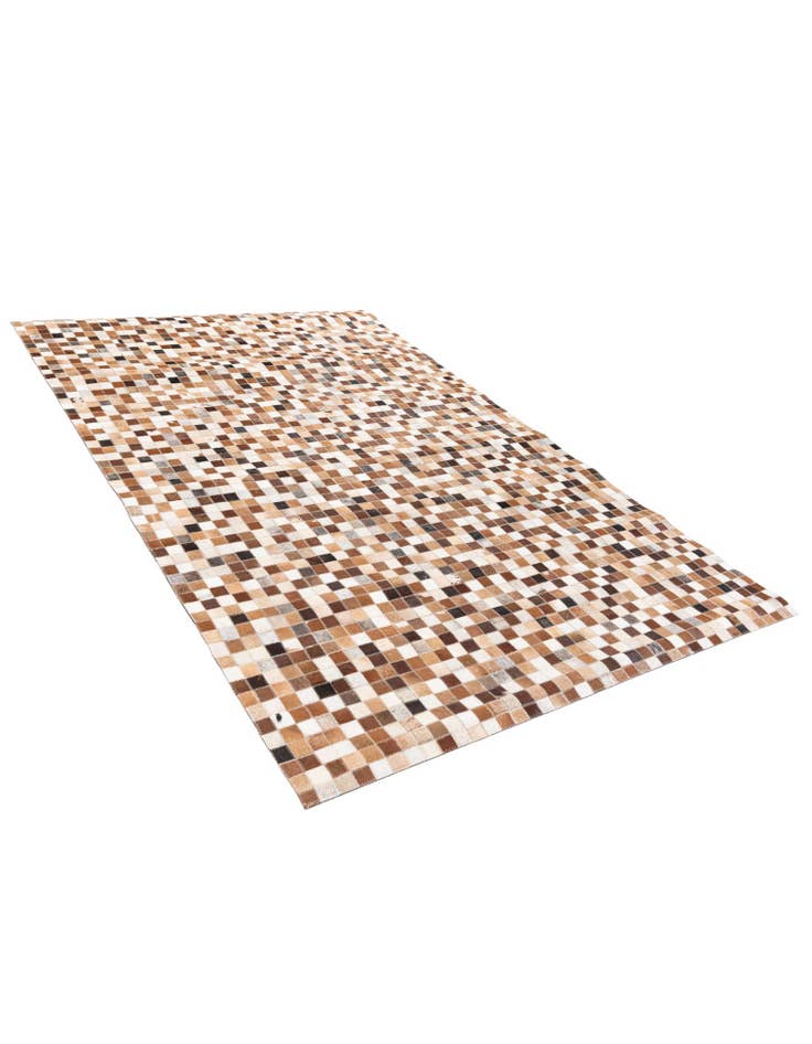 Detail image of 5' x 7' 10 Cowhide Stocks Rug