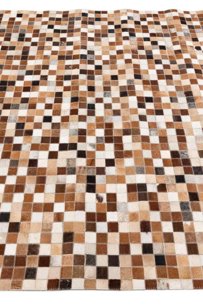 5' 2 x 7' 11 Cowhide Stocks Rug