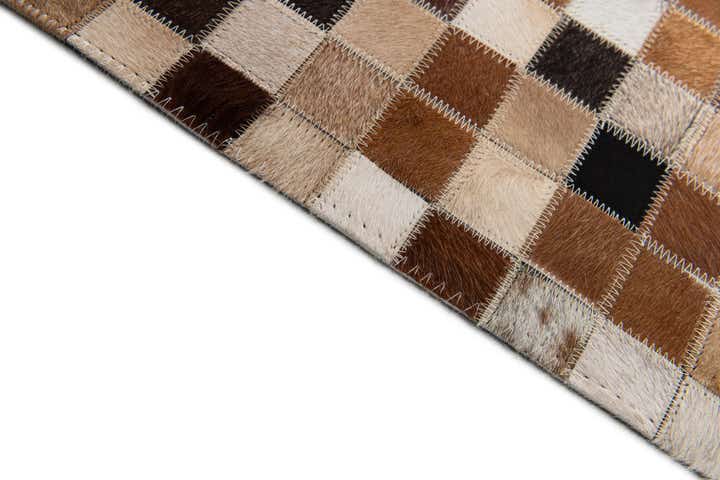 5' 2 x 7' 11 Cowhide Stocks Rug