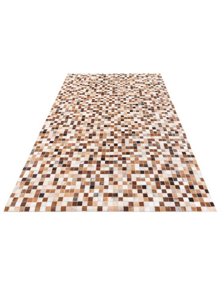 Detail image of 5' 1 x 7' 11 Cowhide Stocks Rug