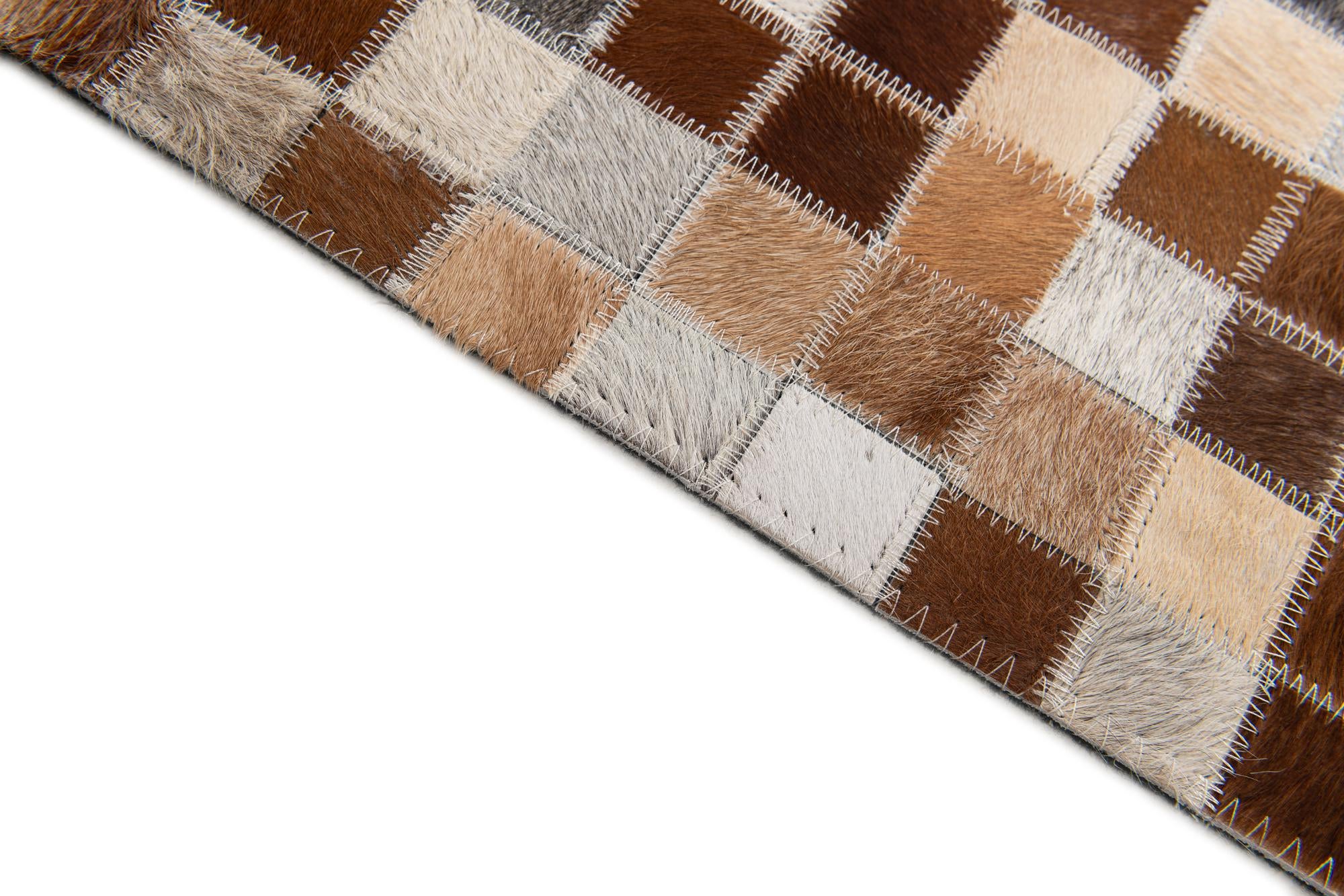 5' 1 x 7' 11 Cowhide Stocks Rug