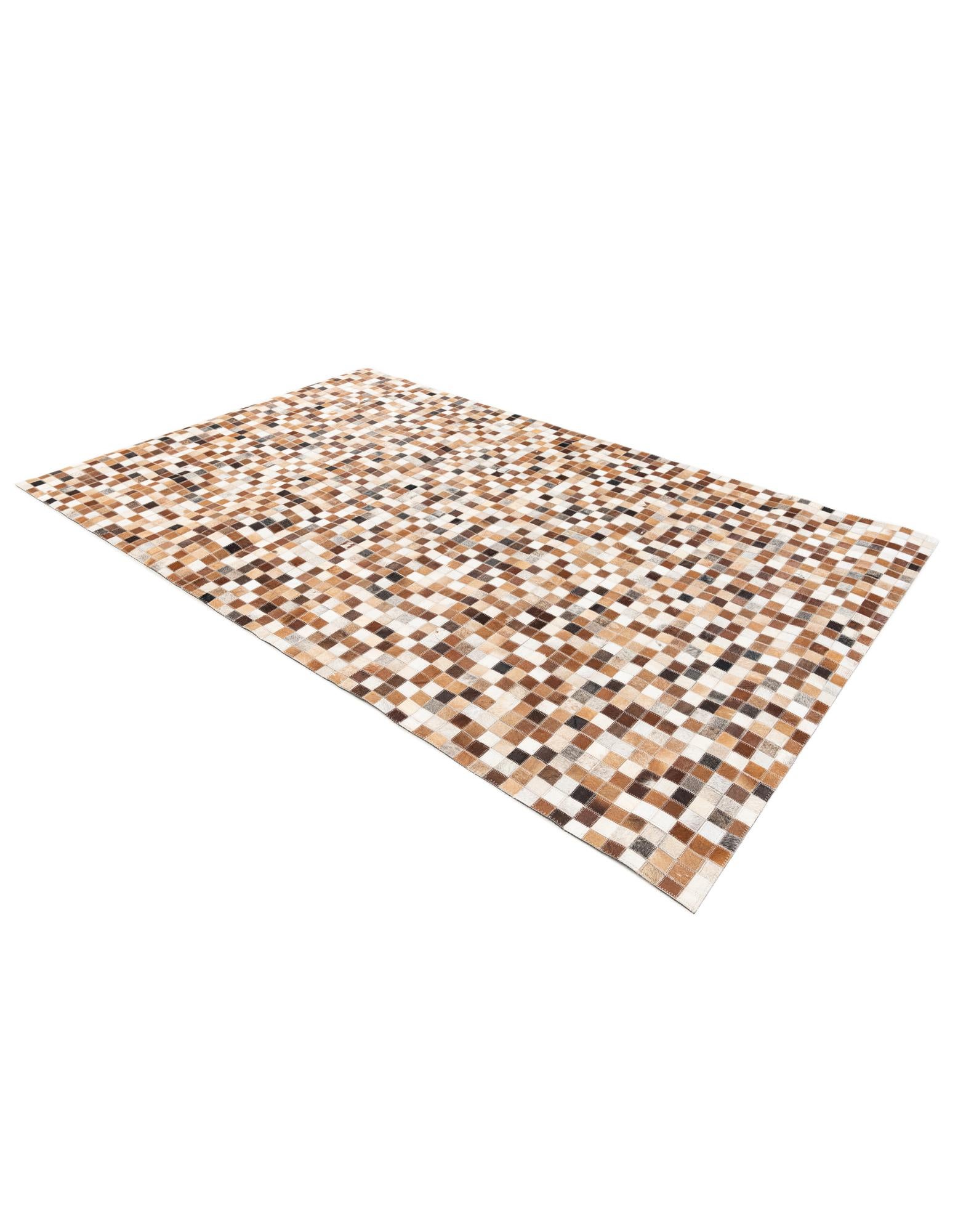 5' 1 x 7' 10 Cowhide Stocks Rug