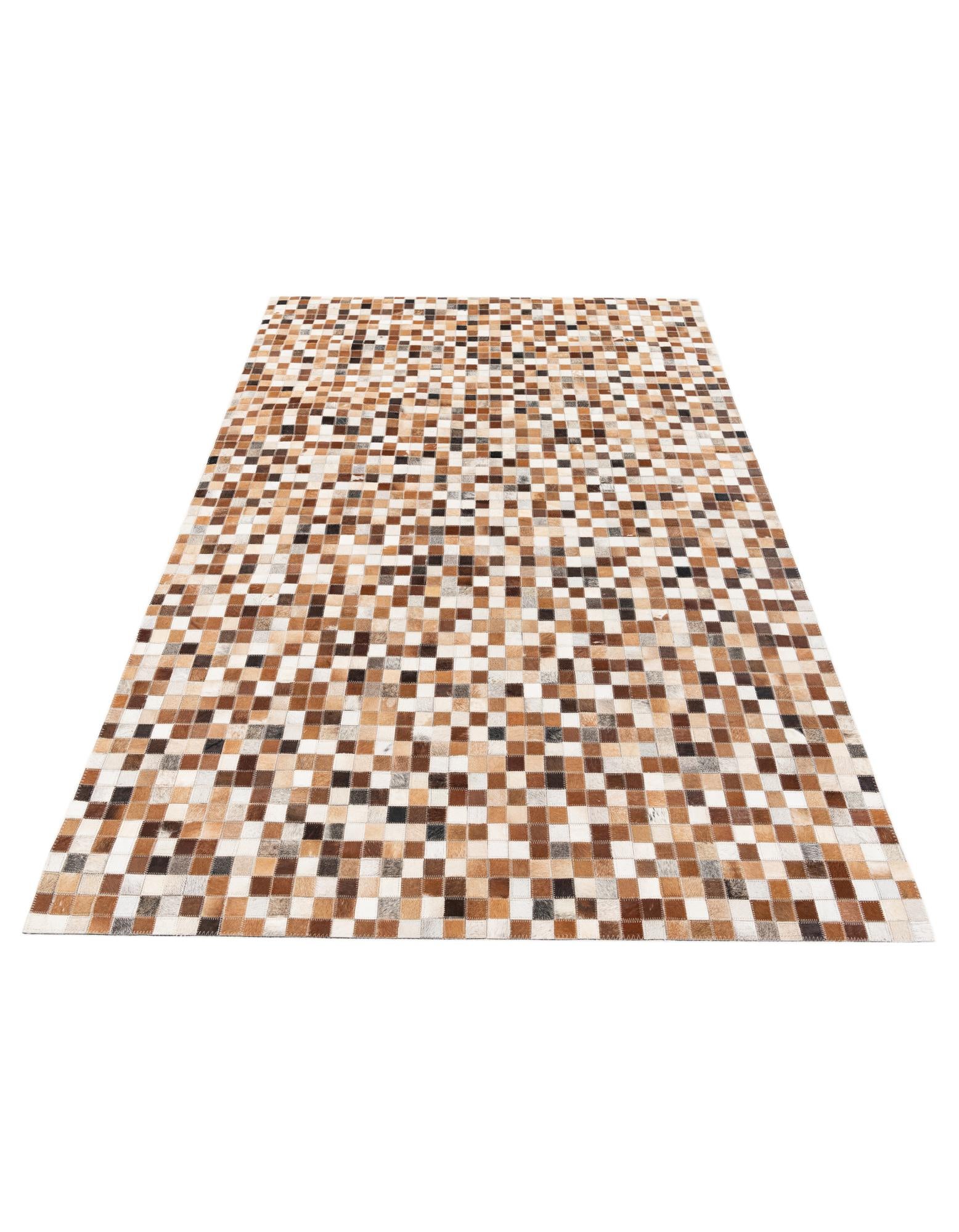 5' 1 x 7' 10 Cowhide Stocks Rug