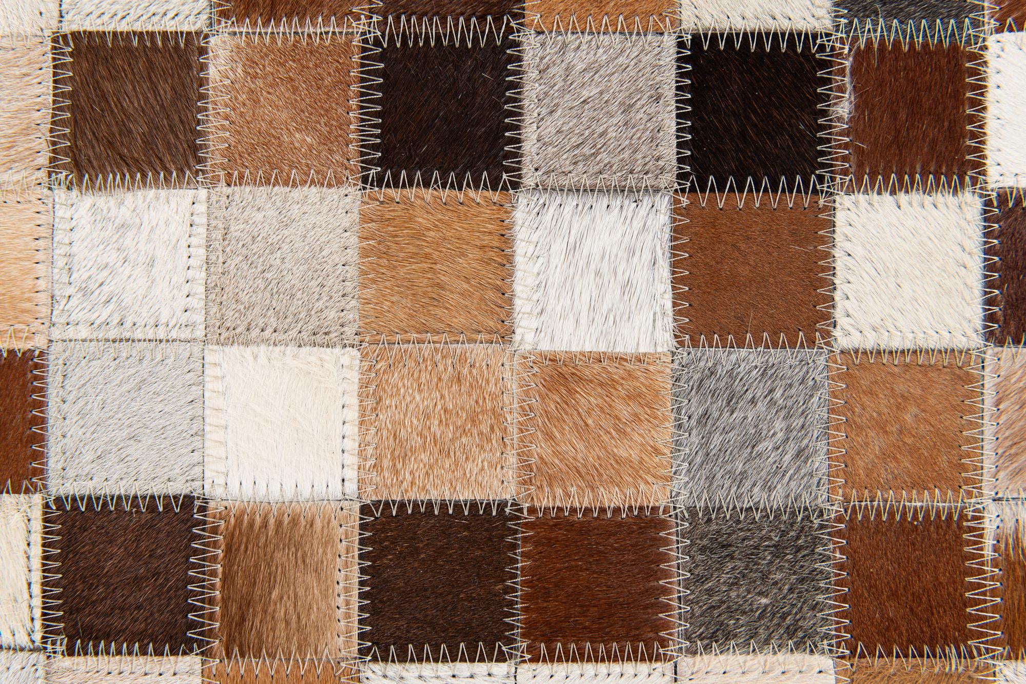 5' 1 x 7' 10 Cowhide Stocks Rug