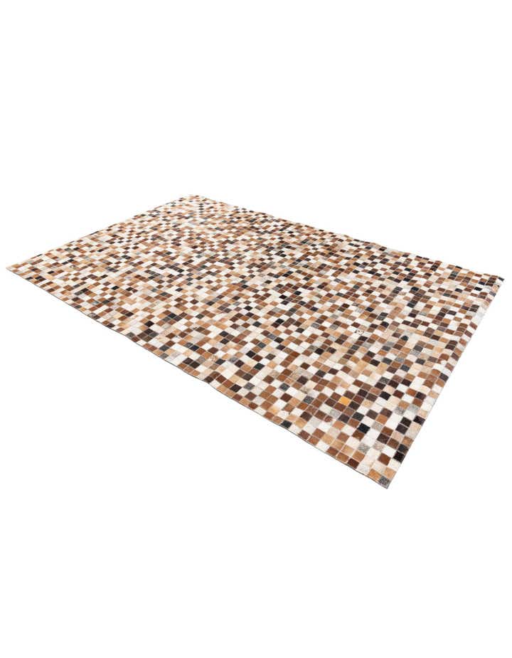 5' 2 x 7' 11 Cowhide Stocks Rug
