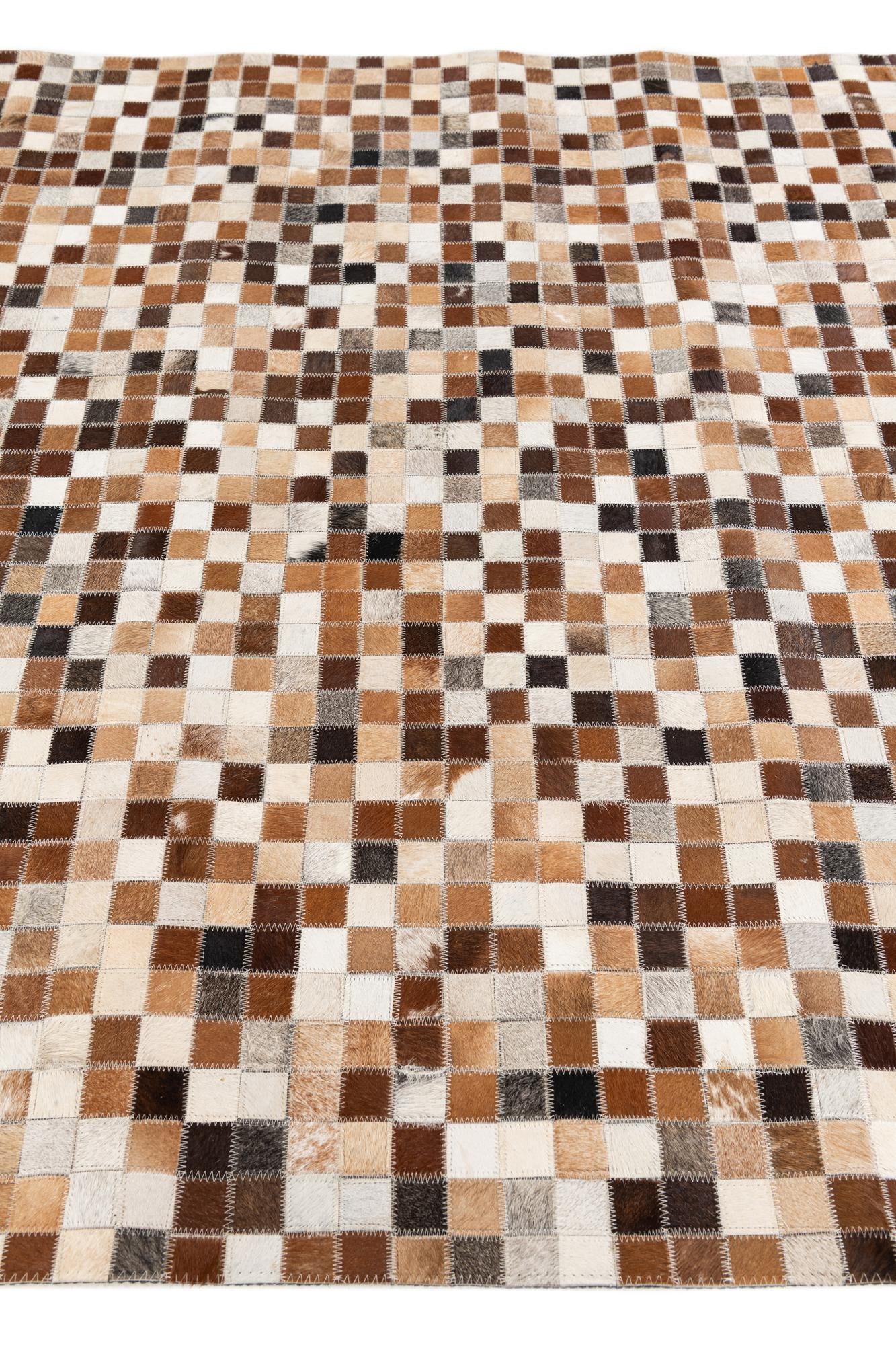 5' 2 x 7' 11 Cowhide Stocks Rug