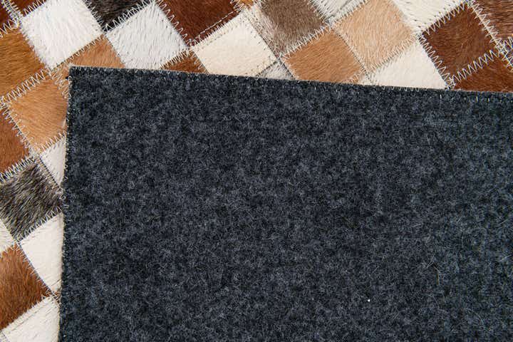 5' 2 x 7' 11 Cowhide Stocks Rug