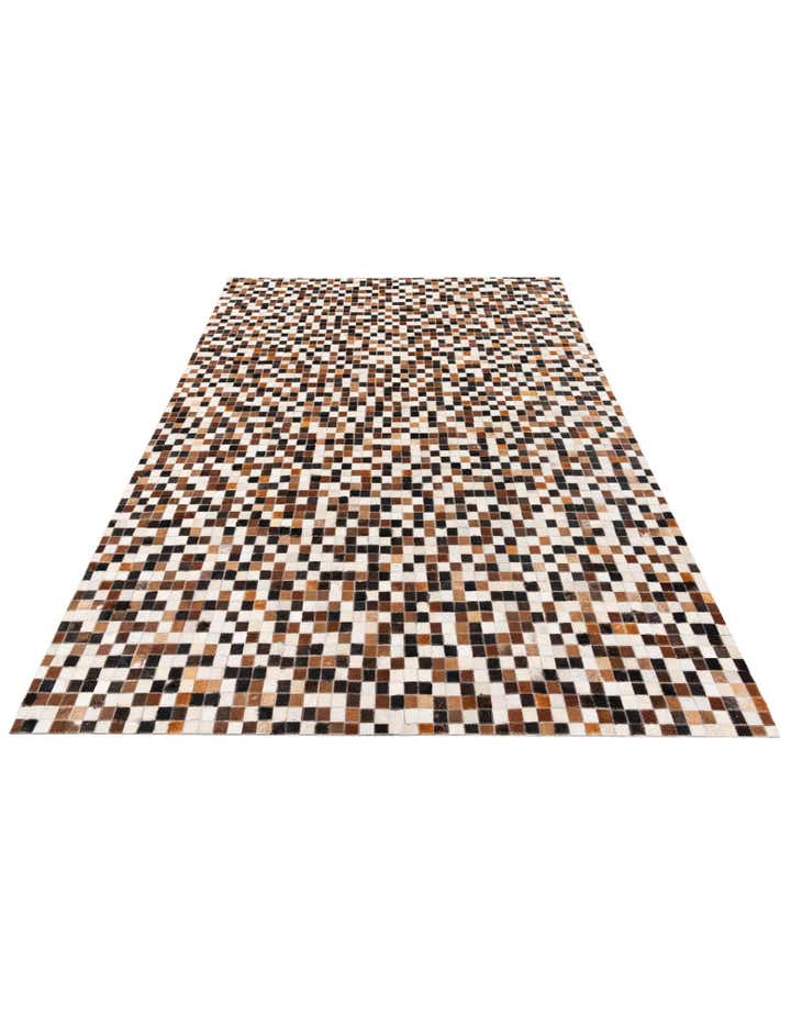 5' 6 x 7' 8 Cowhide Stocks Rug