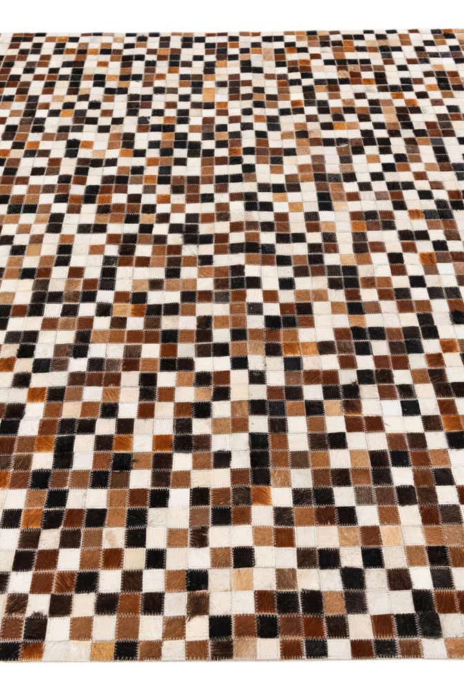 5' 6 x 7' 8 Cowhide Stocks Rug