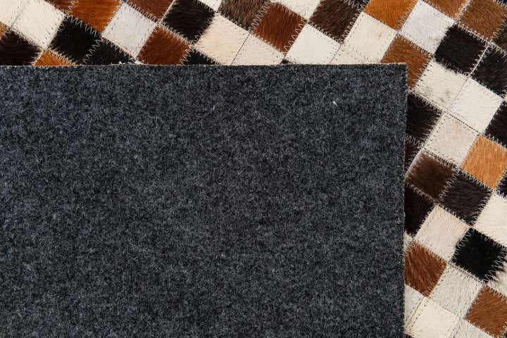 5' 6 x 7' 8 Cowhide Stocks Rug