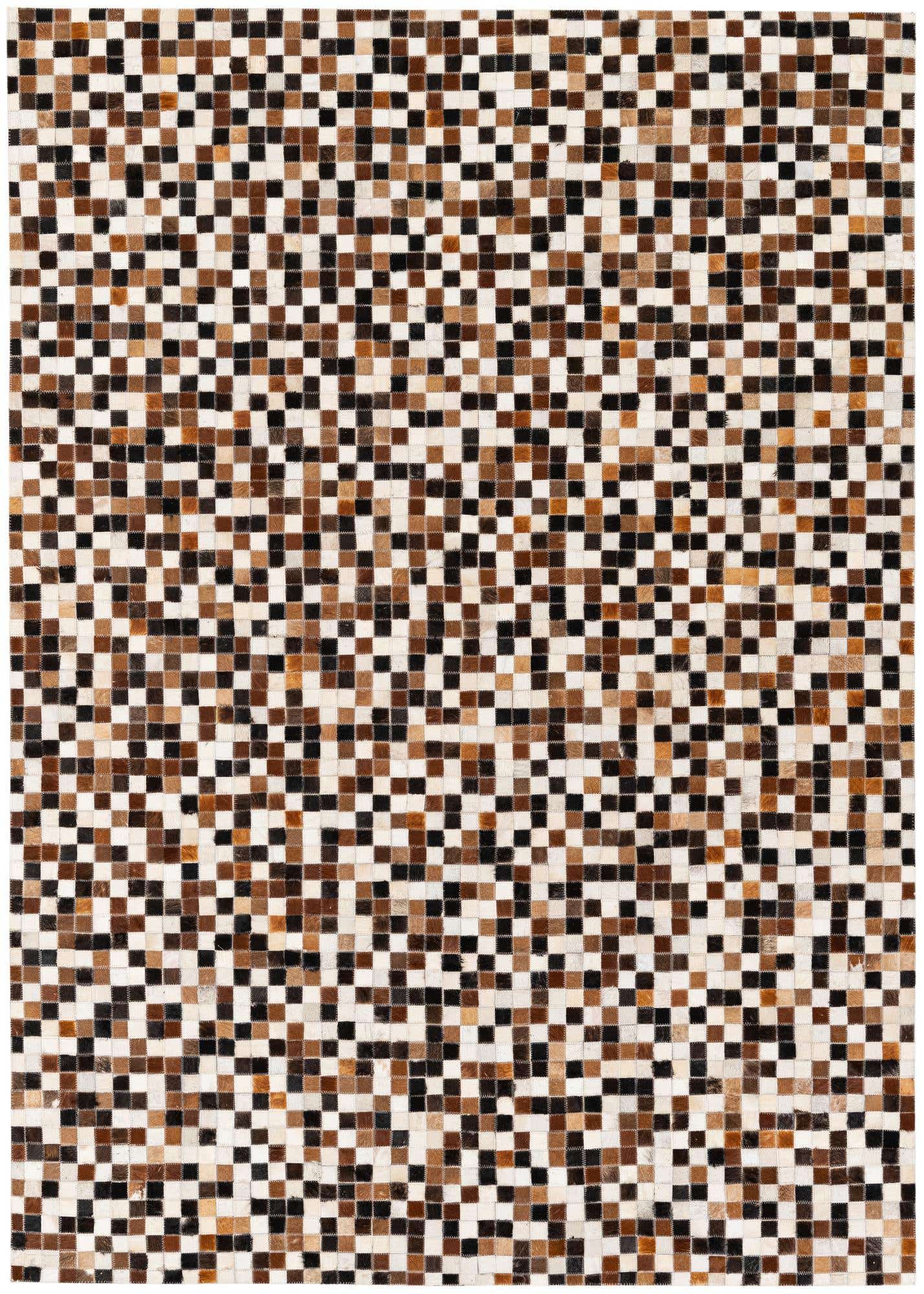 5' 6 x 7' 8 Cowhide Stocks Rug