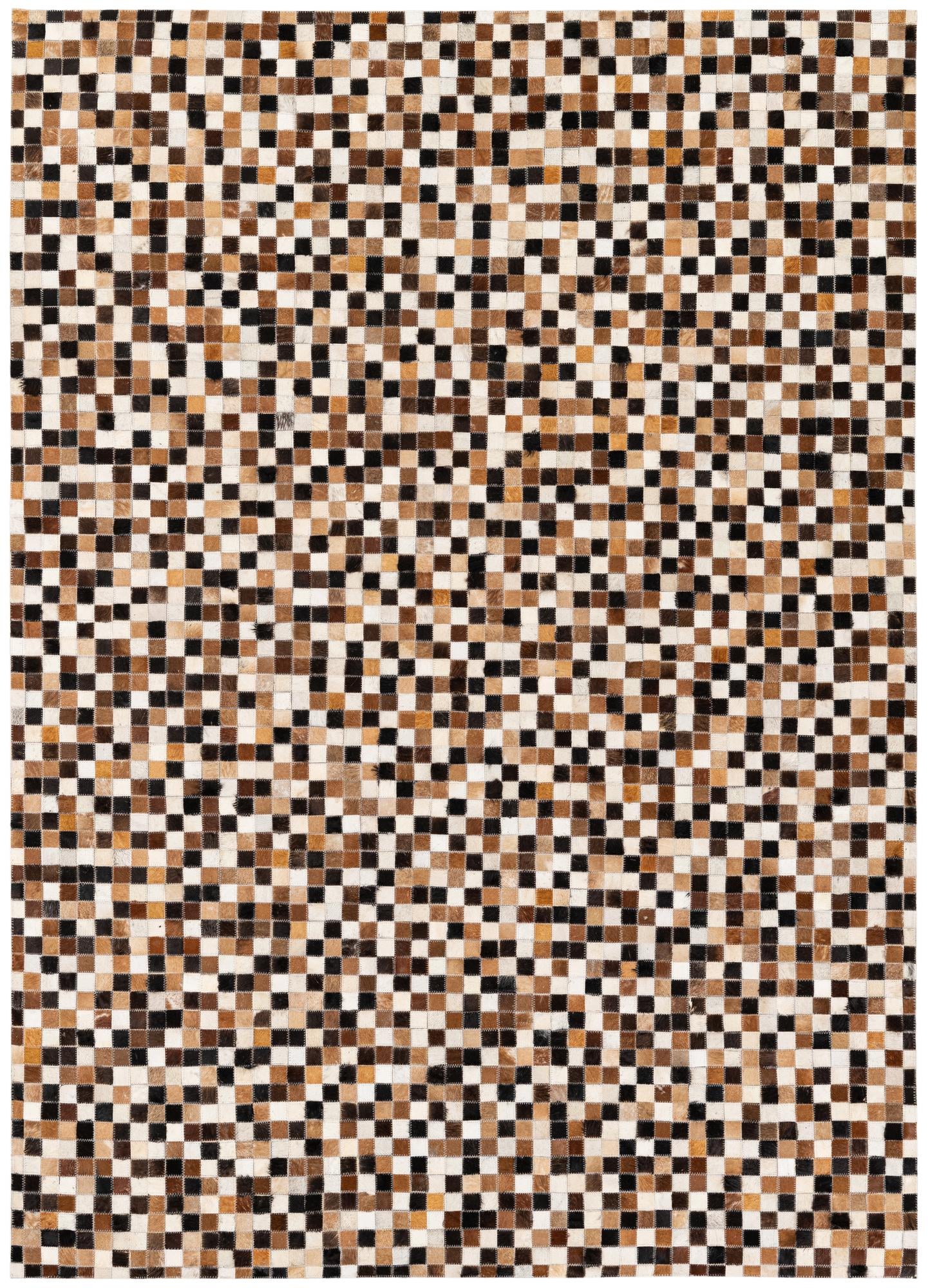 5' 6 x 7' 7 Cowhide Stocks Rug