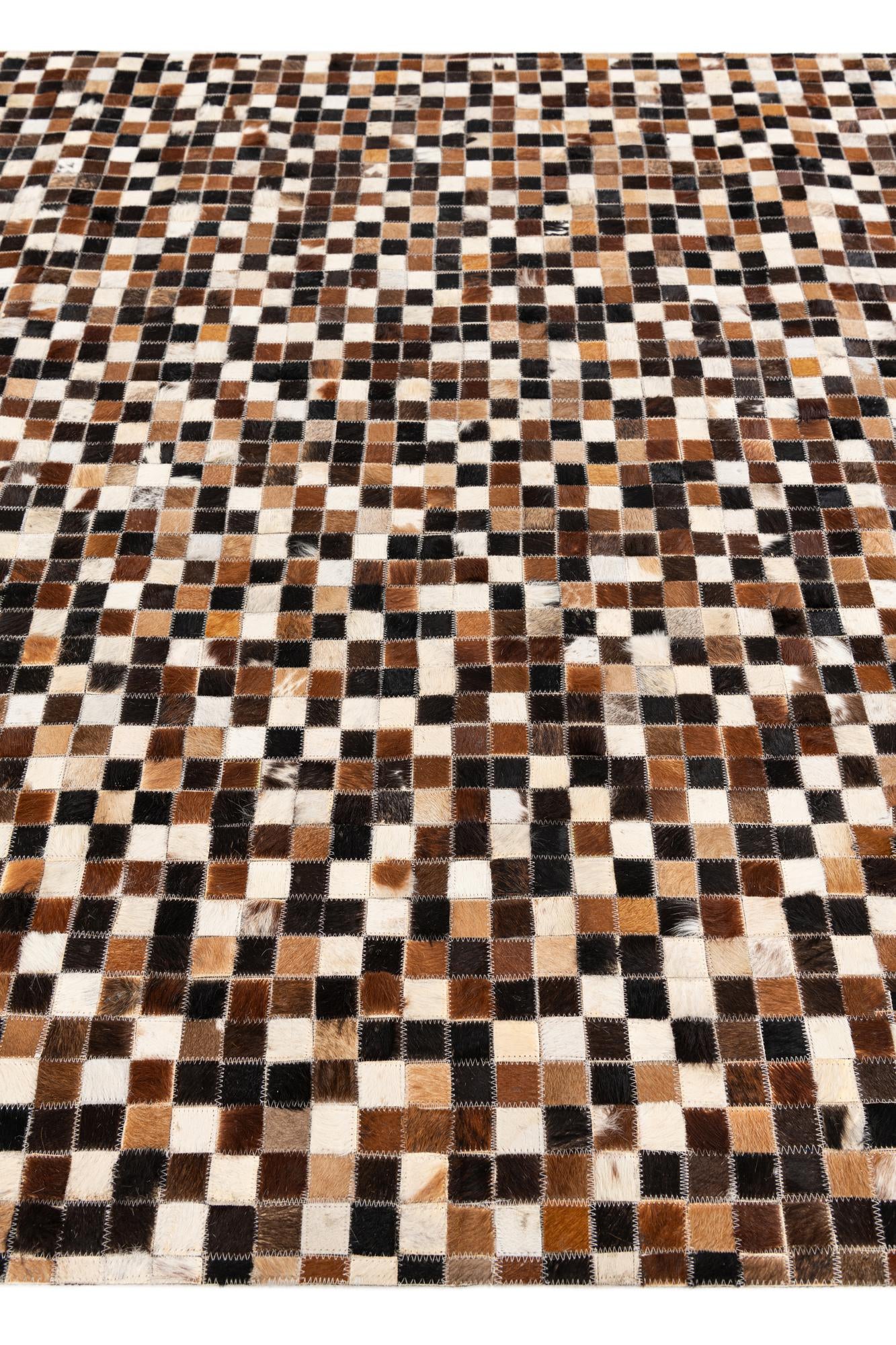 5' 5 x 7' 9 Cowhide Stocks Rug