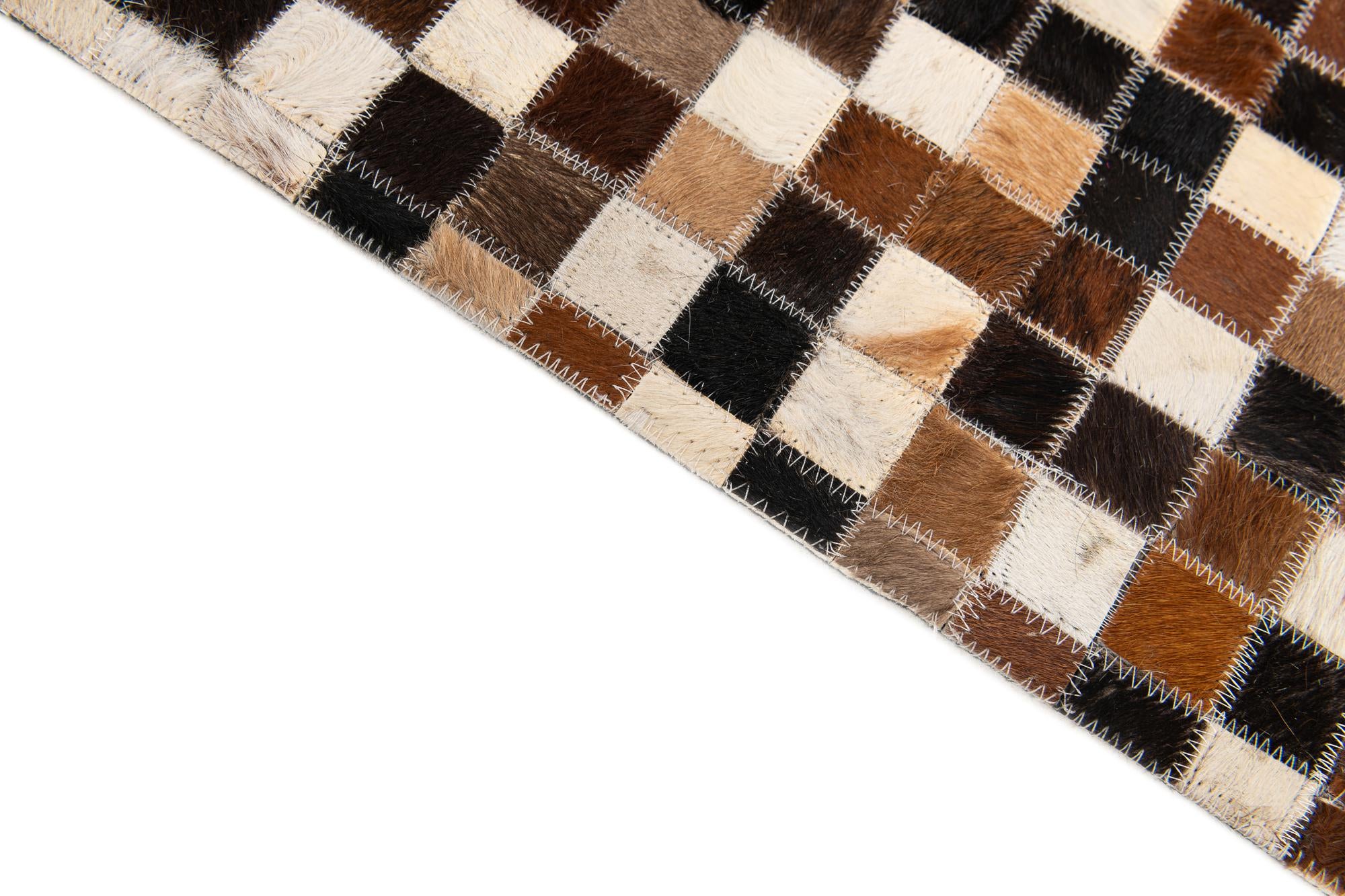 5' 5 x 7' 9 Cowhide Stocks Rug