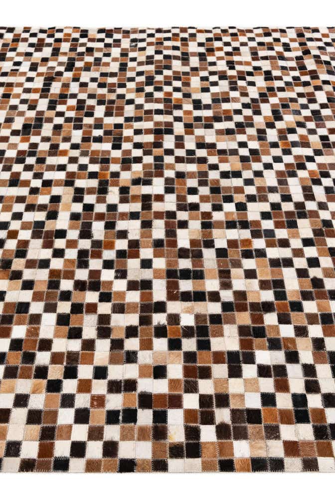 5' 7 x 7' 9 Cowhide Stocks Rug
