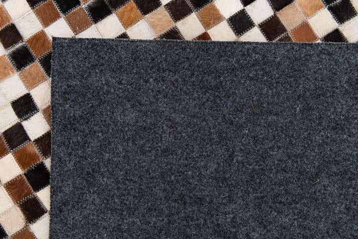 5' 7 x 7' 9 Cowhide Stocks Rug