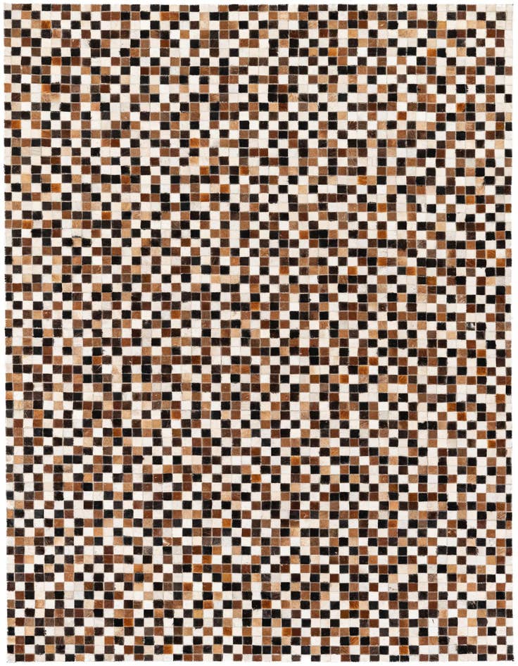 Detail image of 5' 7 x 7' 9 Cowhide Stocks Rug