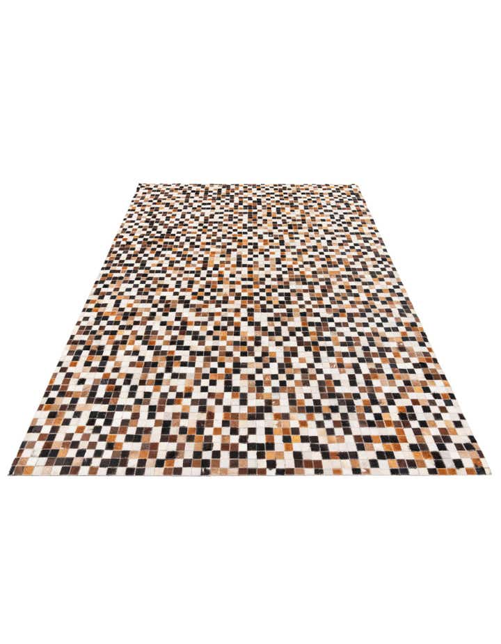 5' 6 x 7' 8 Cowhide Stocks Rug