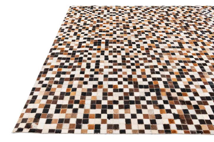 5' 6 x 7' 8 Cowhide Stocks Rug