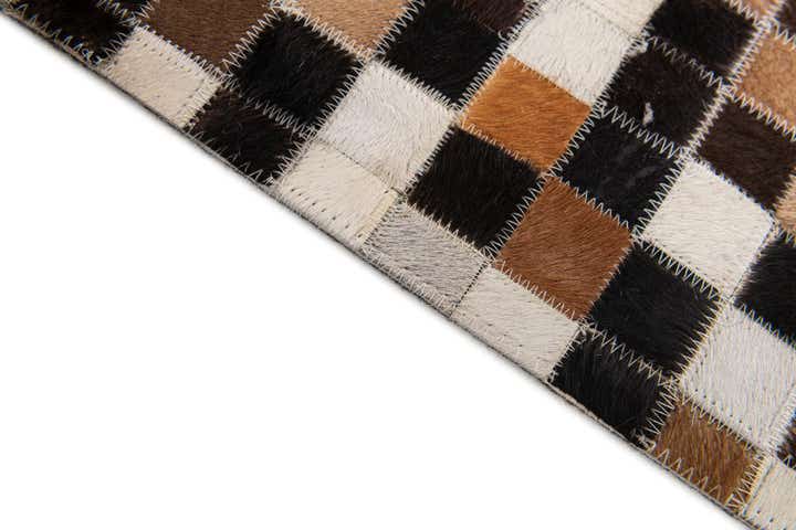 5' 6 x 7' 8 Cowhide Stocks Rug