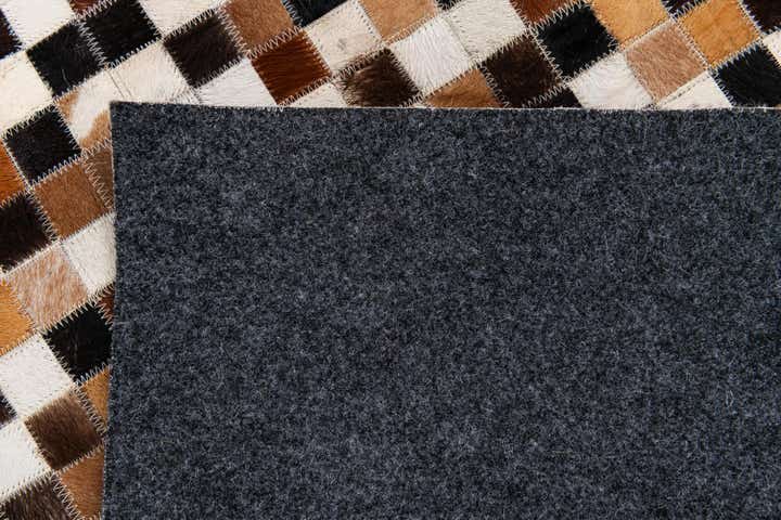 5' 6 x 7' 8 Cowhide Stocks Rug