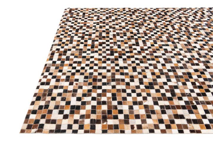 5' 4 x 7' 6 Cowhide Stocks Rug