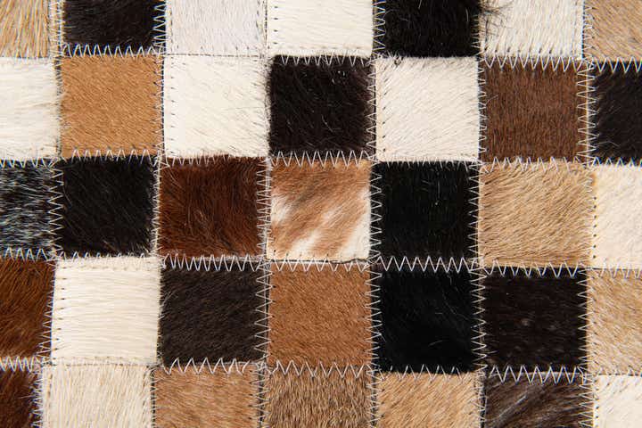 5' 4 x 7' 6 Cowhide Stocks Rug