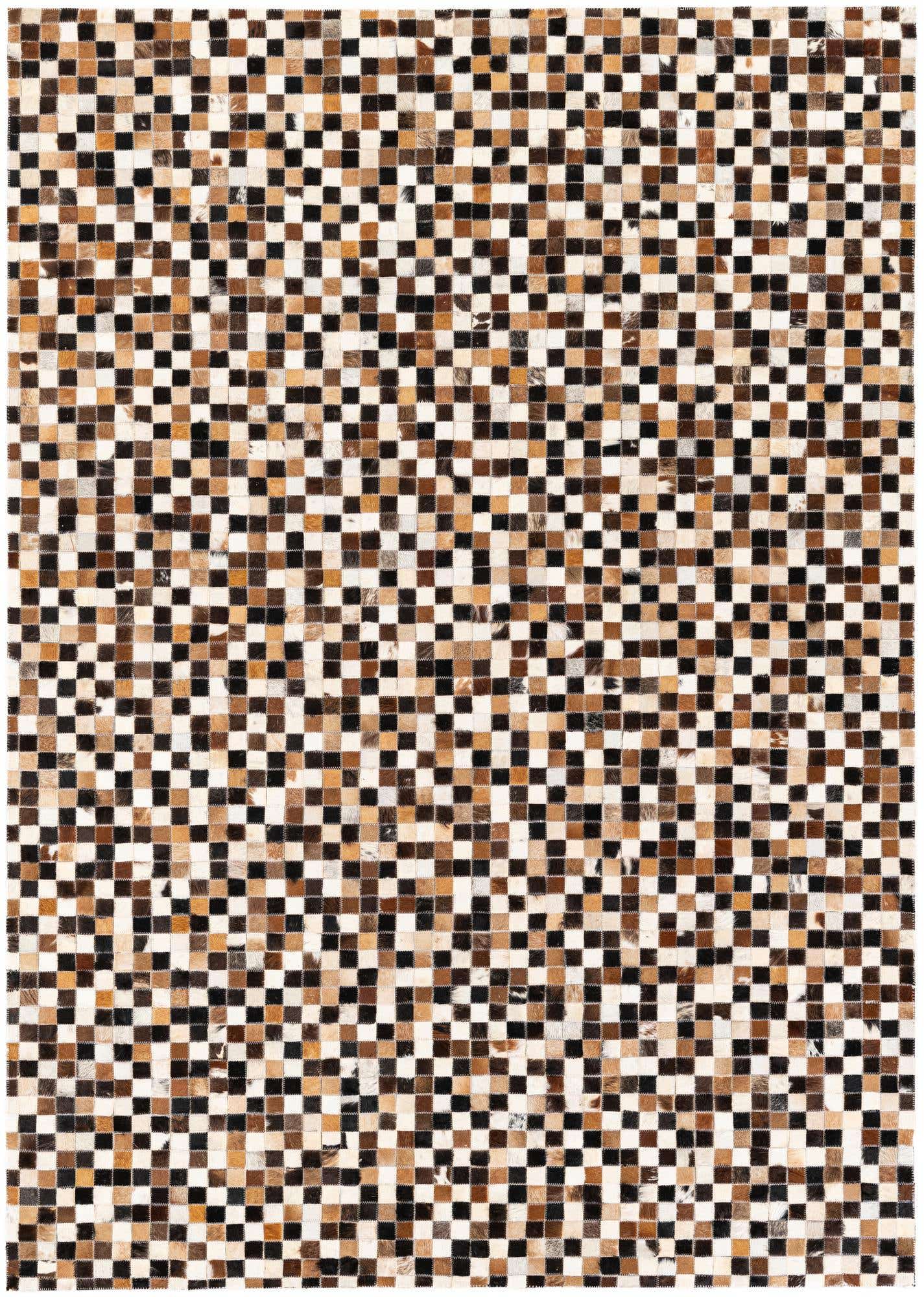 5' 4 x 7' 6 Cowhide Stocks Rug