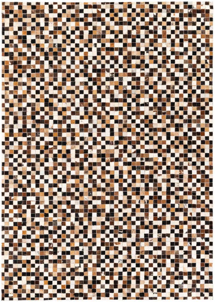 5' 4 x 7' 6 Cowhide Stocks Rug