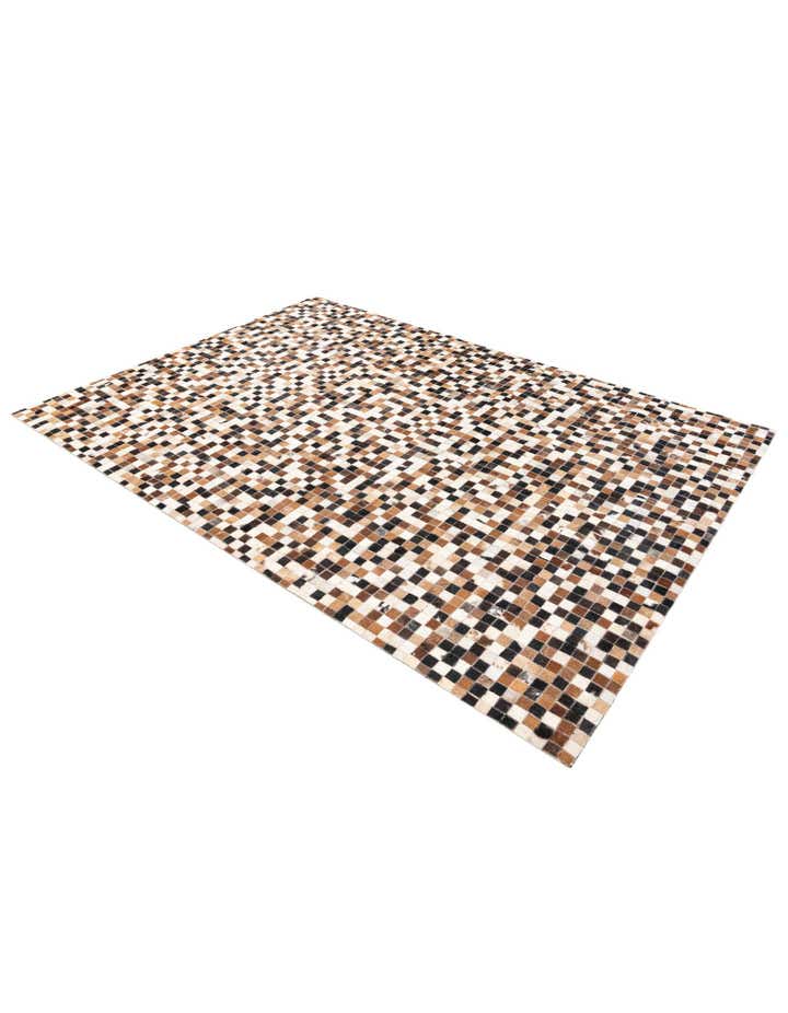 5' 5 x 7' 8 Cowhide Stocks Rug