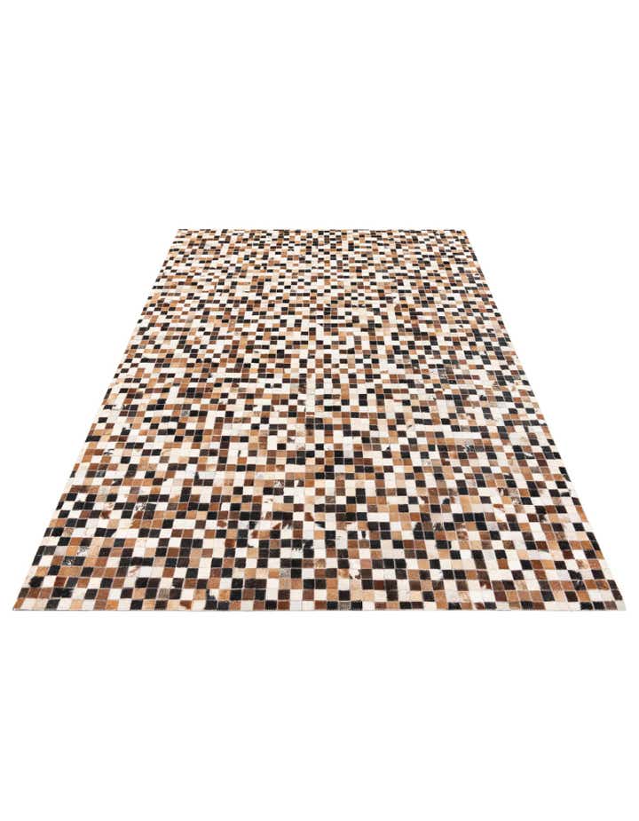 5' 5 x 7' 8 Cowhide Stocks Rug