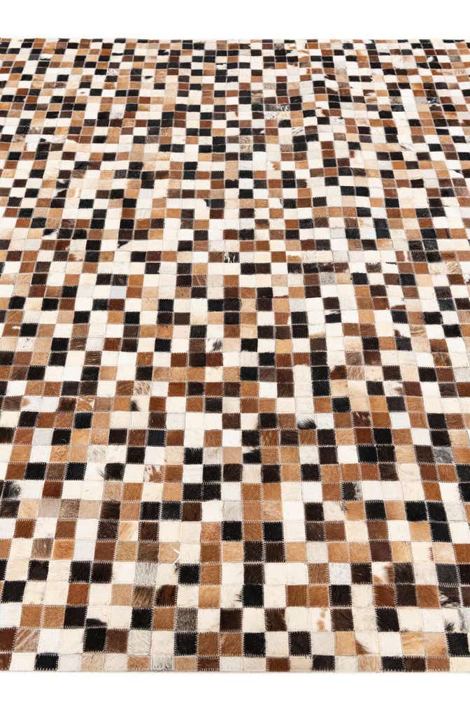 5' 5 x 7' 8 Cowhide Stocks Rug