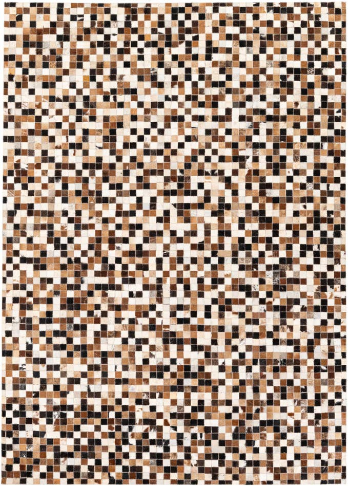 Detail image of 5' 5 x 7' 8 Cowhide Stocks Rug