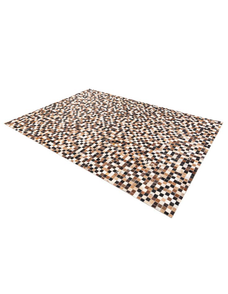 Detail image of 5' 5 x 7' 8 Cowhide Stocks Rug