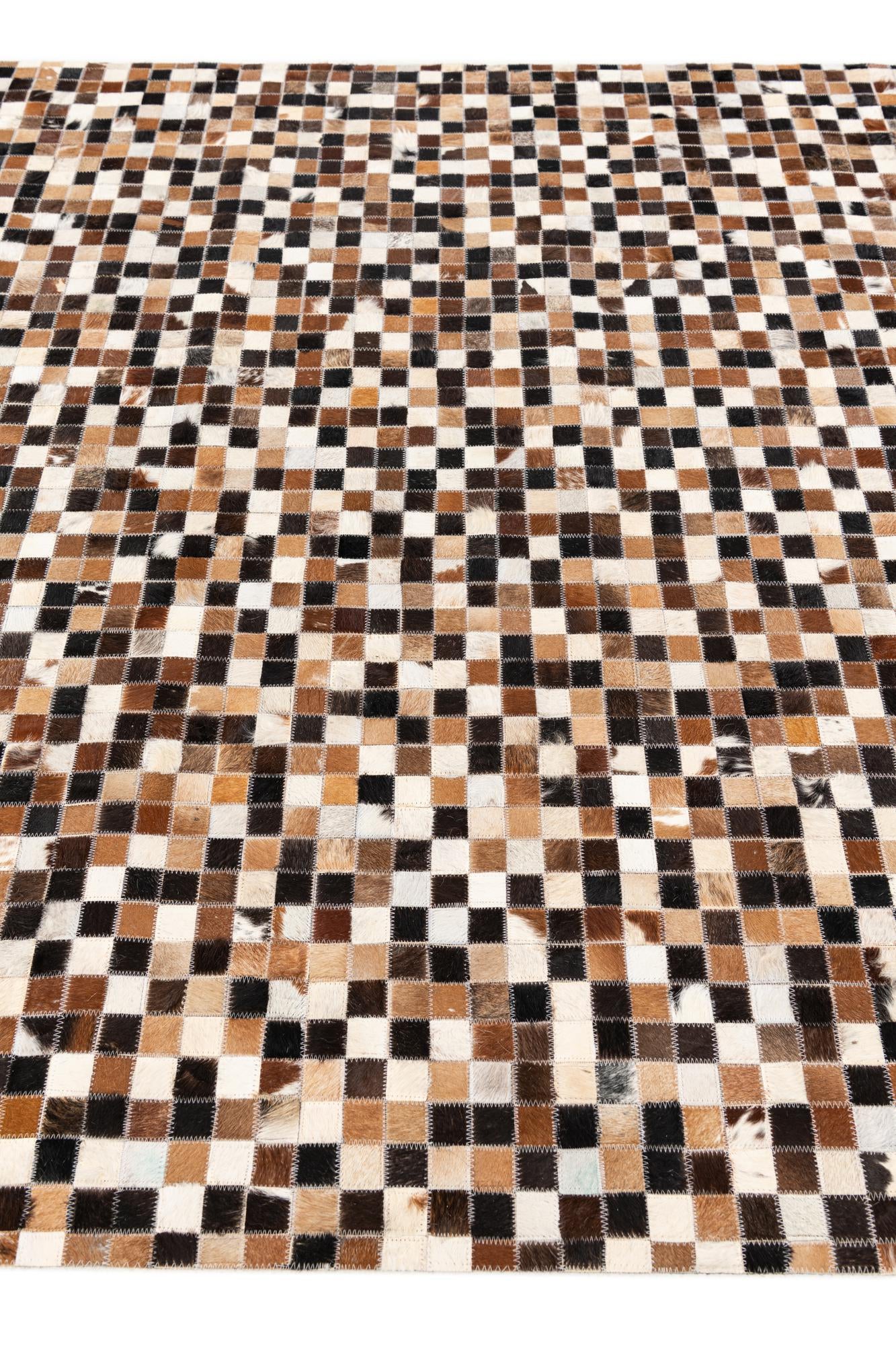 5' 5 x 7' 8 Cowhide Stocks Rug