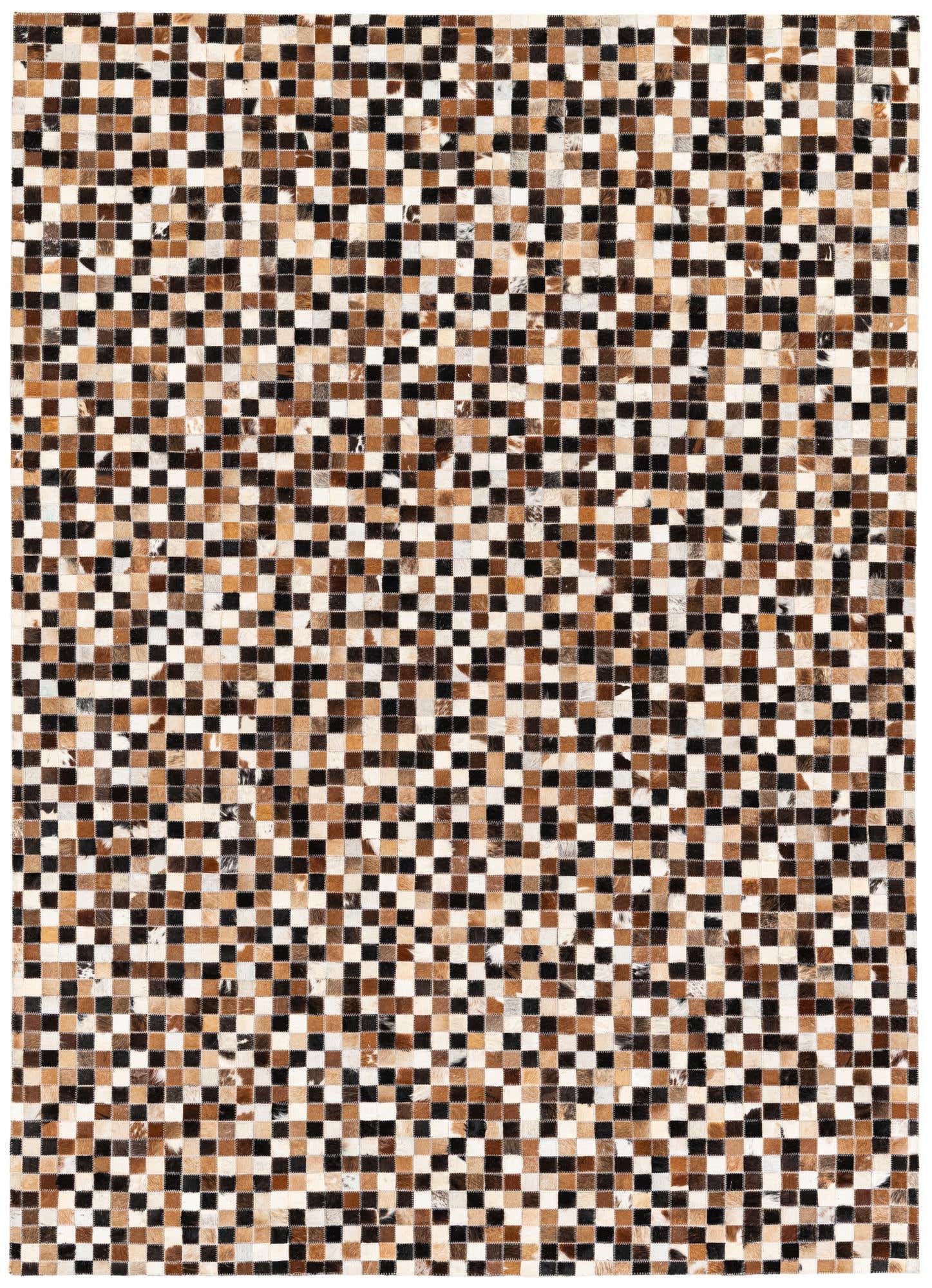 5' 5 x 7' 8 Cowhide Stocks Rug