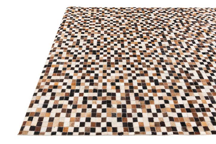 5' 6 x 7' 7 Cowhide Stocks Rug