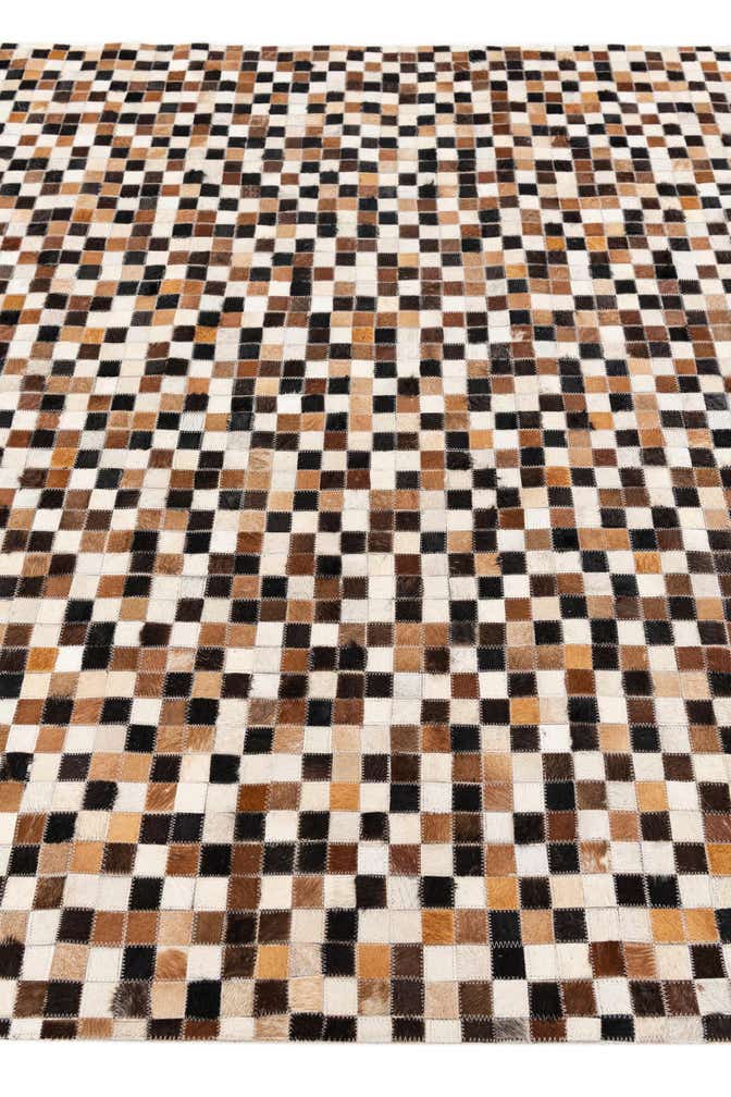 5' 6 x 7' 7 Cowhide Stocks Rug