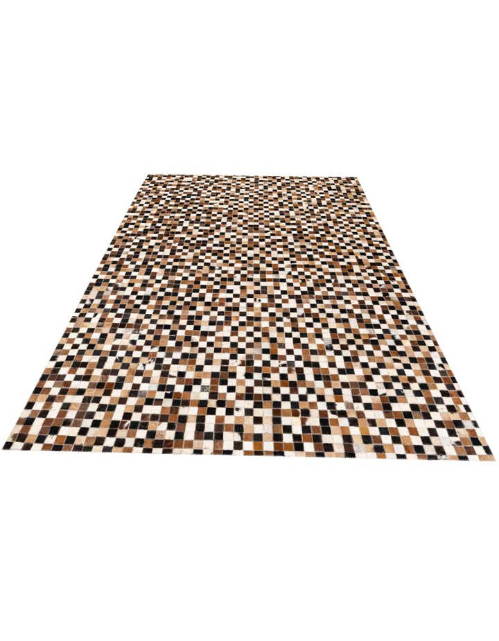 5' 3 x 7' 6 Cowhide Stocks Rug