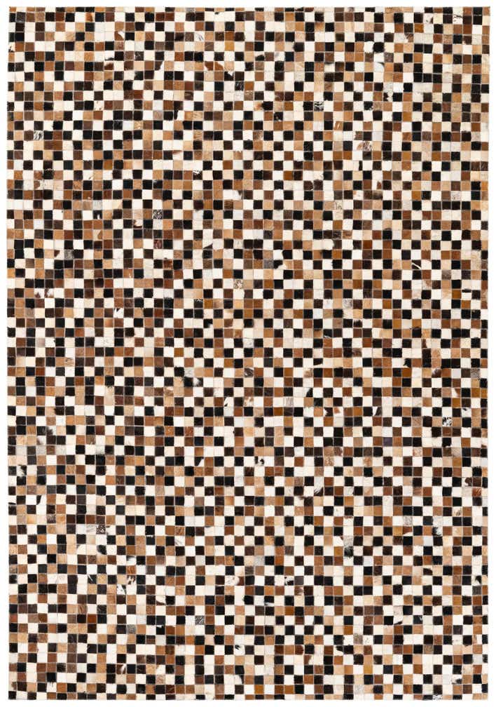 5' 3 x 7' 6 Cowhide Stocks Rug