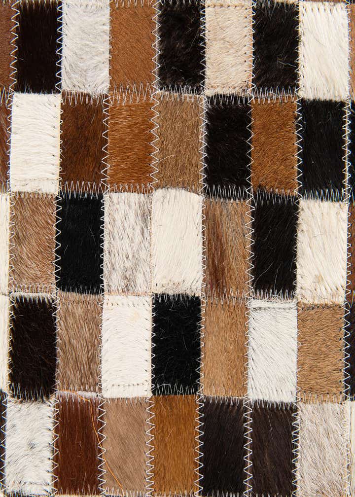 5' 5 x 7' 7 Cowhide Stocks Rug